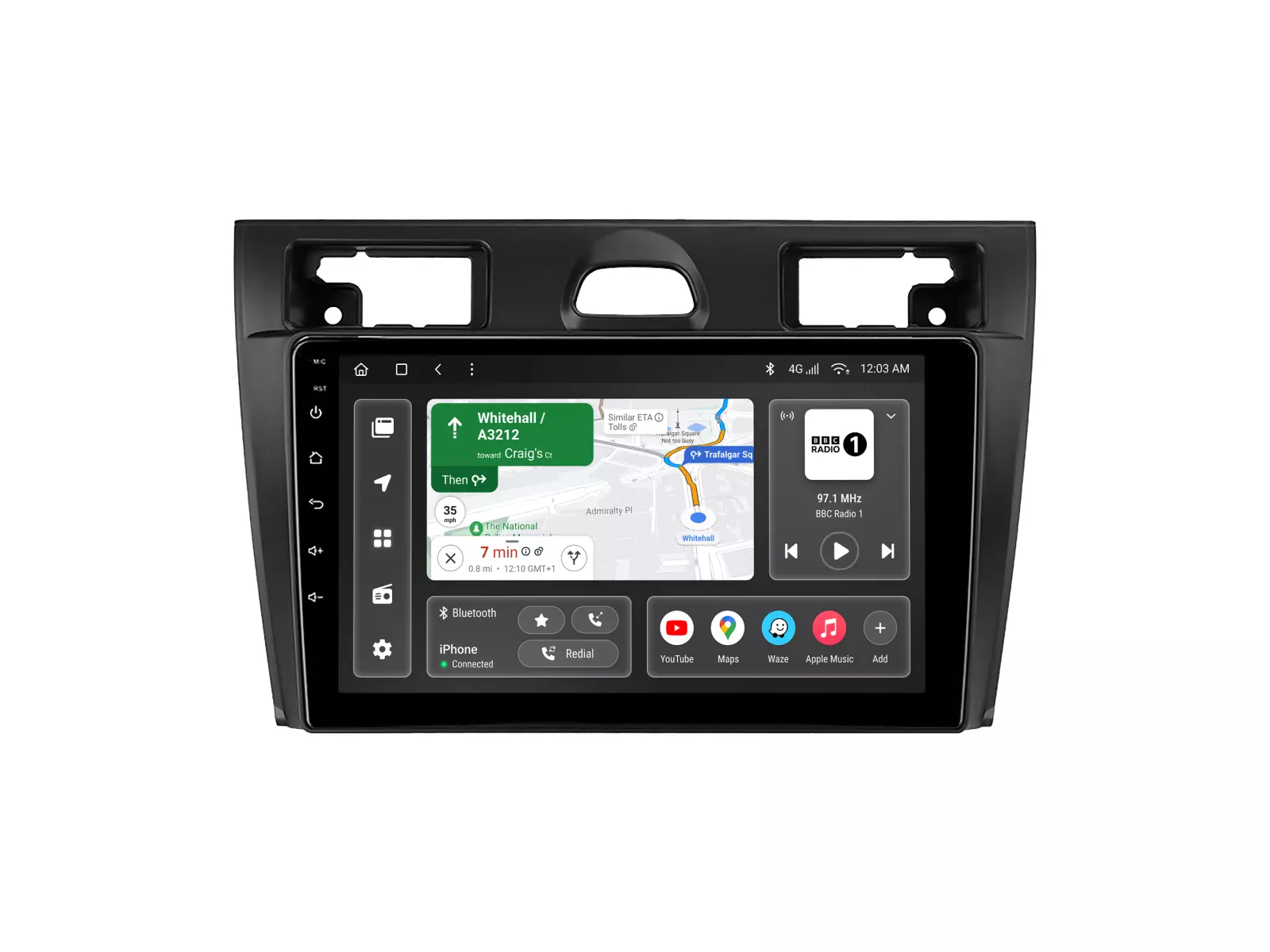 Мультимедійна автомобільна система Gazer T6009-WS PRO до Ford Fiesta Mk5 2002-2008 80060