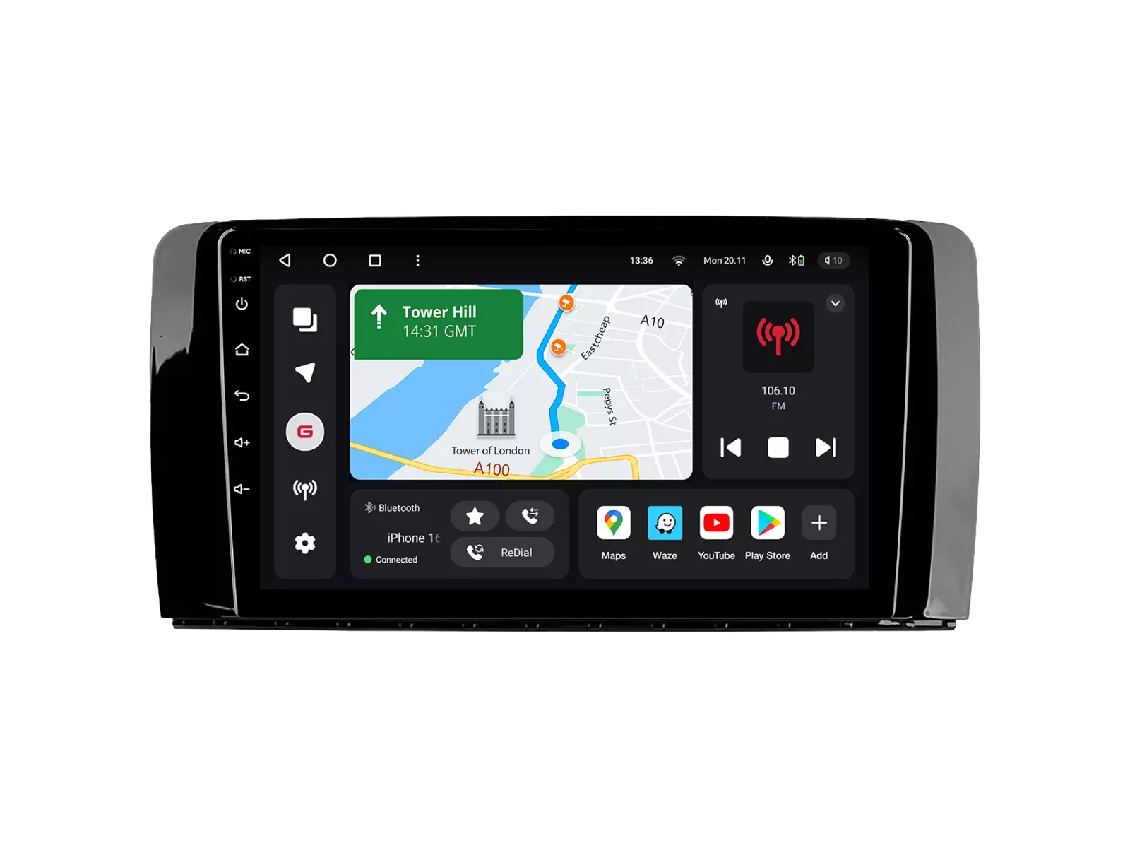Мультимедійна автомобільна система Gazer T6009-W251 PRO до Mercedes-Benz R-Class, R280, R300, R320 (W251) 2005-2017 80044 Мультимедійна автомобільна система Gazer T6009-W251 PRO до Mercedes-Benz R-Class, R280, R300, R320 (W251) 2005-2017 80044
