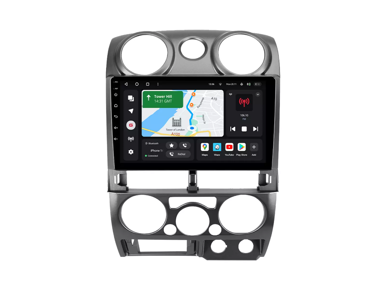 Мультимедійна автомобільна система Gazer T6009-GMT355 до Isuzu D-MAX, MU-71 2008-2012 143555 Мультимедійна автомобільна система Gazer T6009-GMT355 до Isuzu D-MAX, MU-71 2008-2012 143555