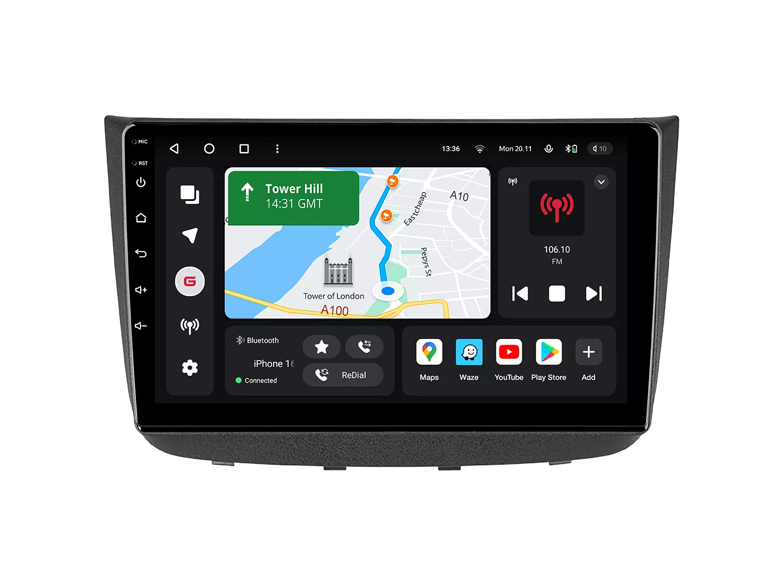 Мультимедийная автомобильная система Gazer T6009-W639 PRO MAX для Mercedes-Benz Vito (W639) 2010-2015 42304 Мультимедийная автомобильная система Gazer T6009-W639 PRO MAX для Mercedes-Benz Vito (W639) 2010-2015 42304