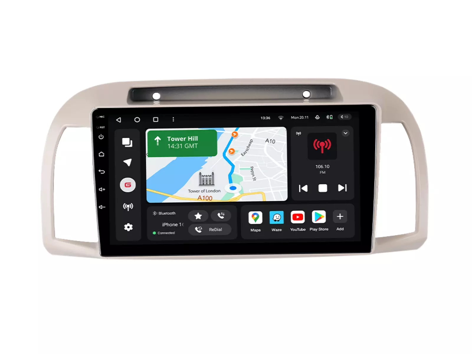 Мультимедийная автомобильная система Gazer T6009-K12 для Nissan March (K12) 2002-2010 144256 Мультимедийная автомобильная система Gazer T6009-K12 для Nissan March (K12) 2002-2010 144256