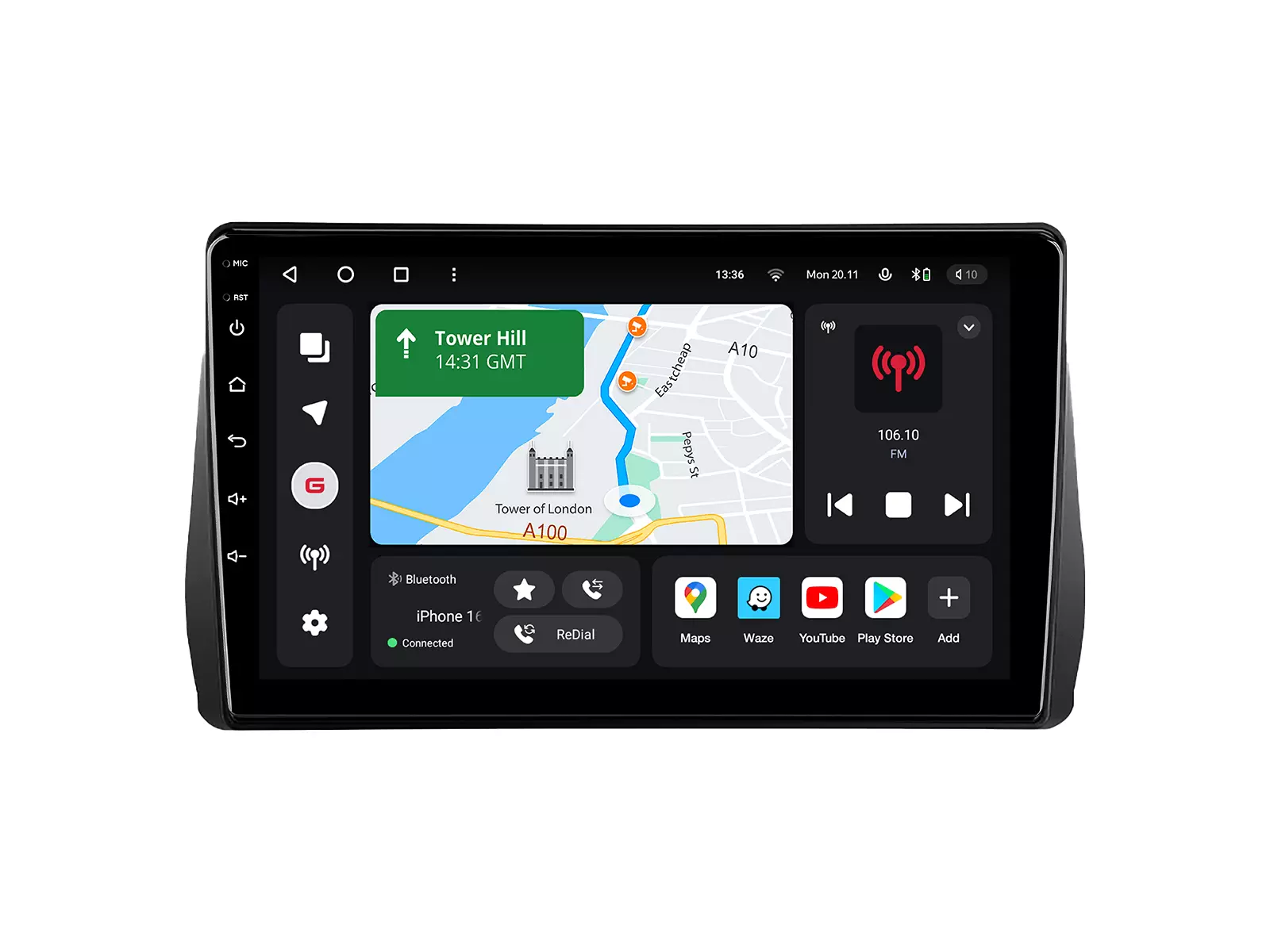 Мультимедійна автомобільна система Gazer T6010-AE20 PRO MAX до Toyota Wish 2 (AE20) 2009-2017 45641 Мультимедійна автомобільна система Gazer T6010-AE20 PRO MAX до Toyota Wish 2 (AE20) 2009-2017 45641