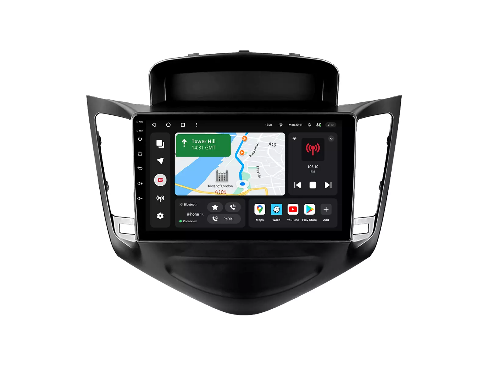 Мультимедийная автомобильная система Gazer T6009-J300 PRO для Chevrolet Cruze (J300) 2008-2014 79652