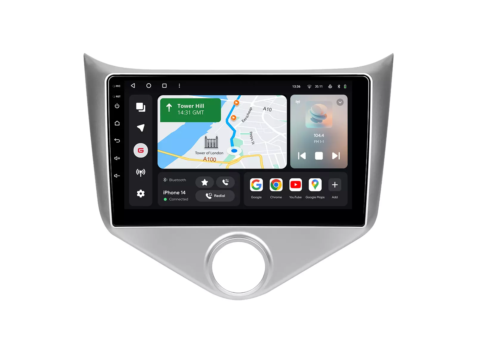 Мультимедийная автомобильная система Gazer T6009-A13 PRO для Chery A13, Fulwin 2, Very 2013-2016 79224