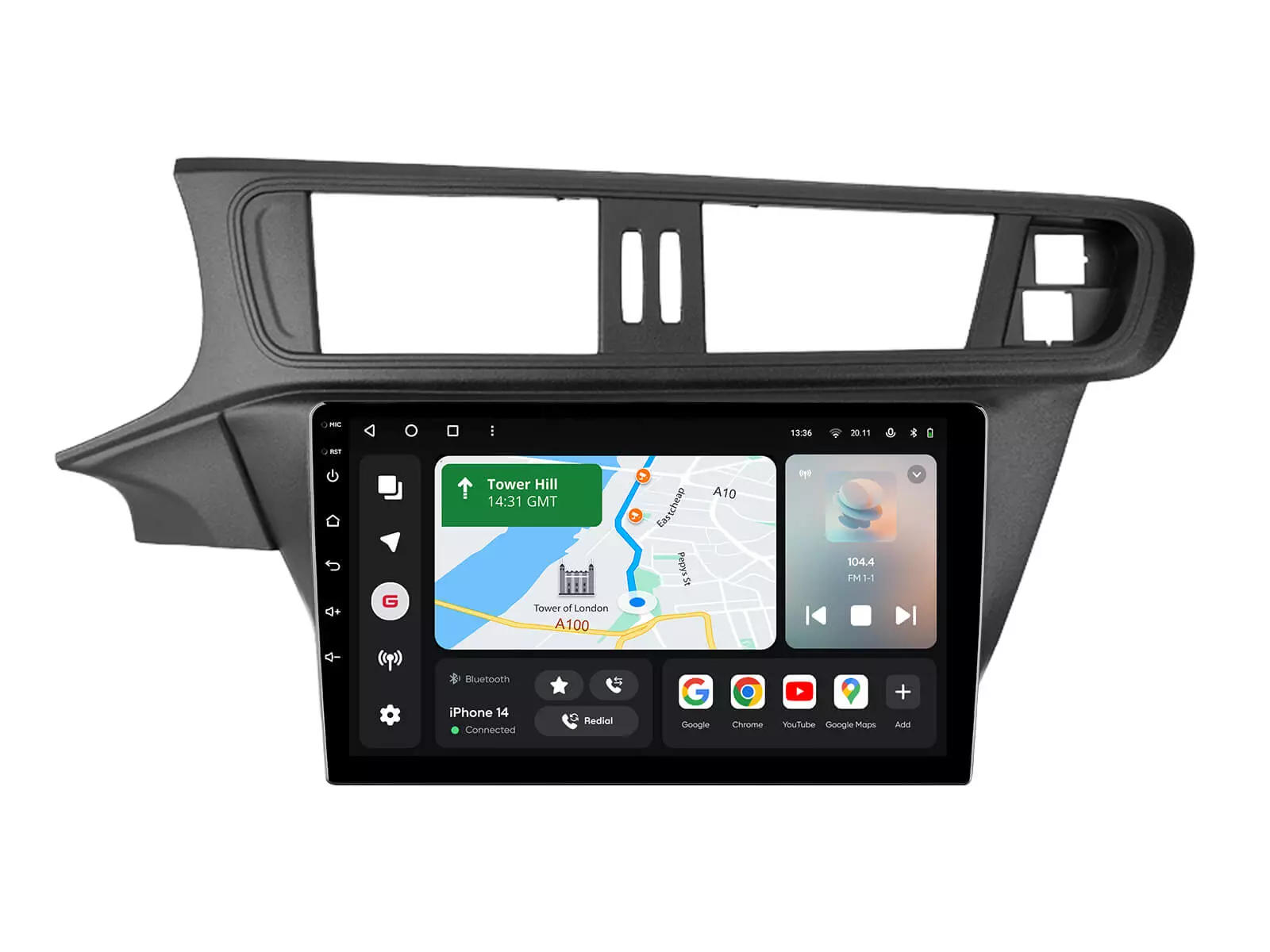 Мультимедійна автомобільна система Gazer T6510-CPF1 до Citroen Citroen C3-XR 2010-2018 143652 Мультимедійна автомобільна система Gazer T6510-CPF1 до Citroen Citroen C3-XR 2010-2018 143652