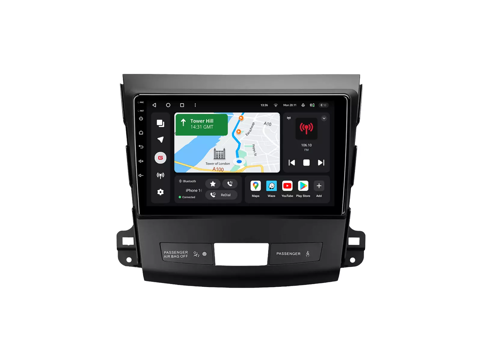 Мультимедийная автомобильная система Gazer T6009-CW/L PRO MAX для Peugeot 4007 2007-2012 44107 Мультимедийная автомобильная система Gazer T6009-CW/L PRO MAX для Peugeot 4007 2007-2012 44107