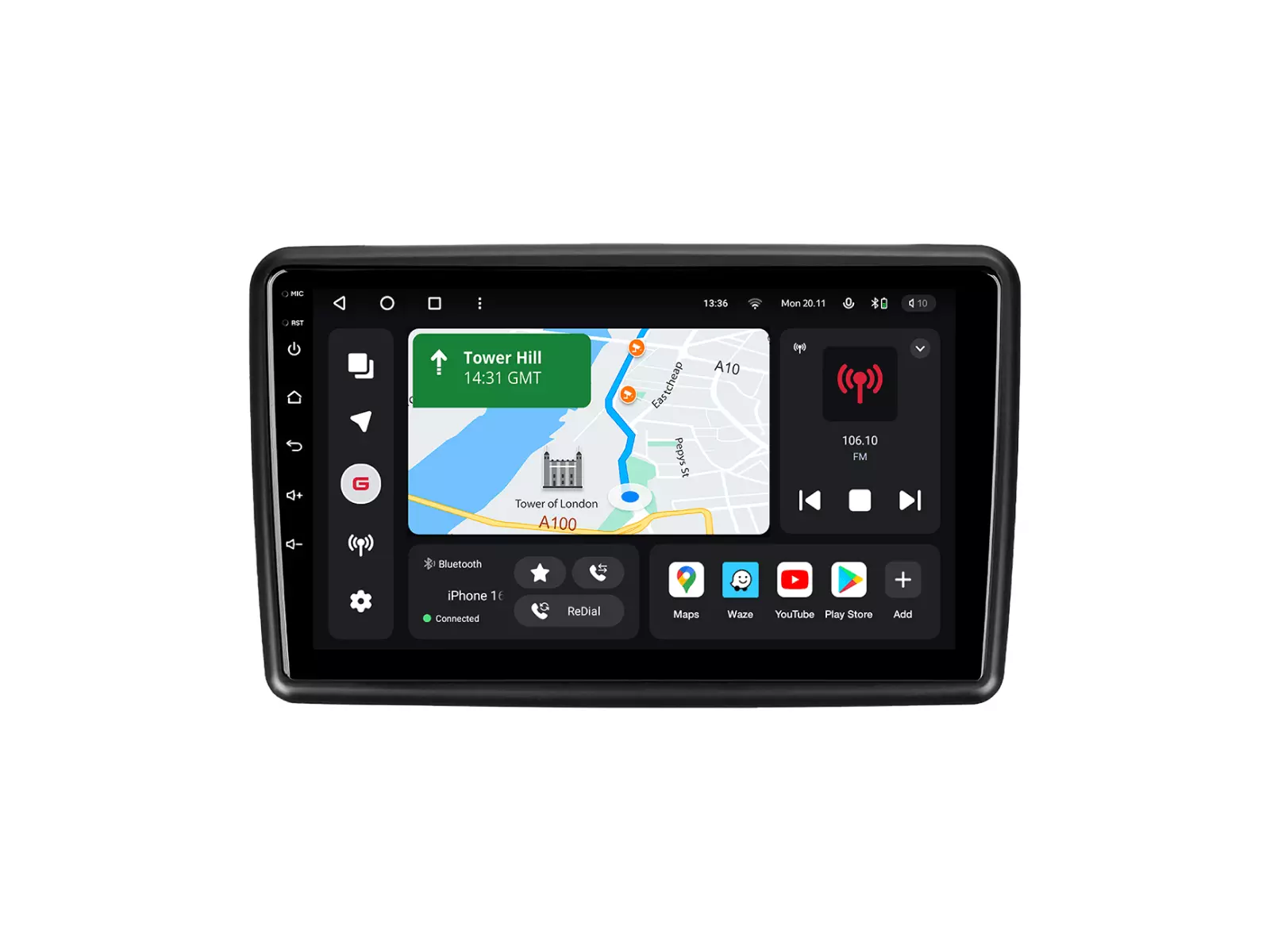 Мультимедійна автомобільна система Gazer T6009-DD4 PRO MAX до Honda Mobilio 2, Amaze 2013-2020 39504 Мультимедійна автомобільна система Gazer T6009-DD4 PRO MAX до Honda Mobilio 2, Amaze 2013-2020 39504