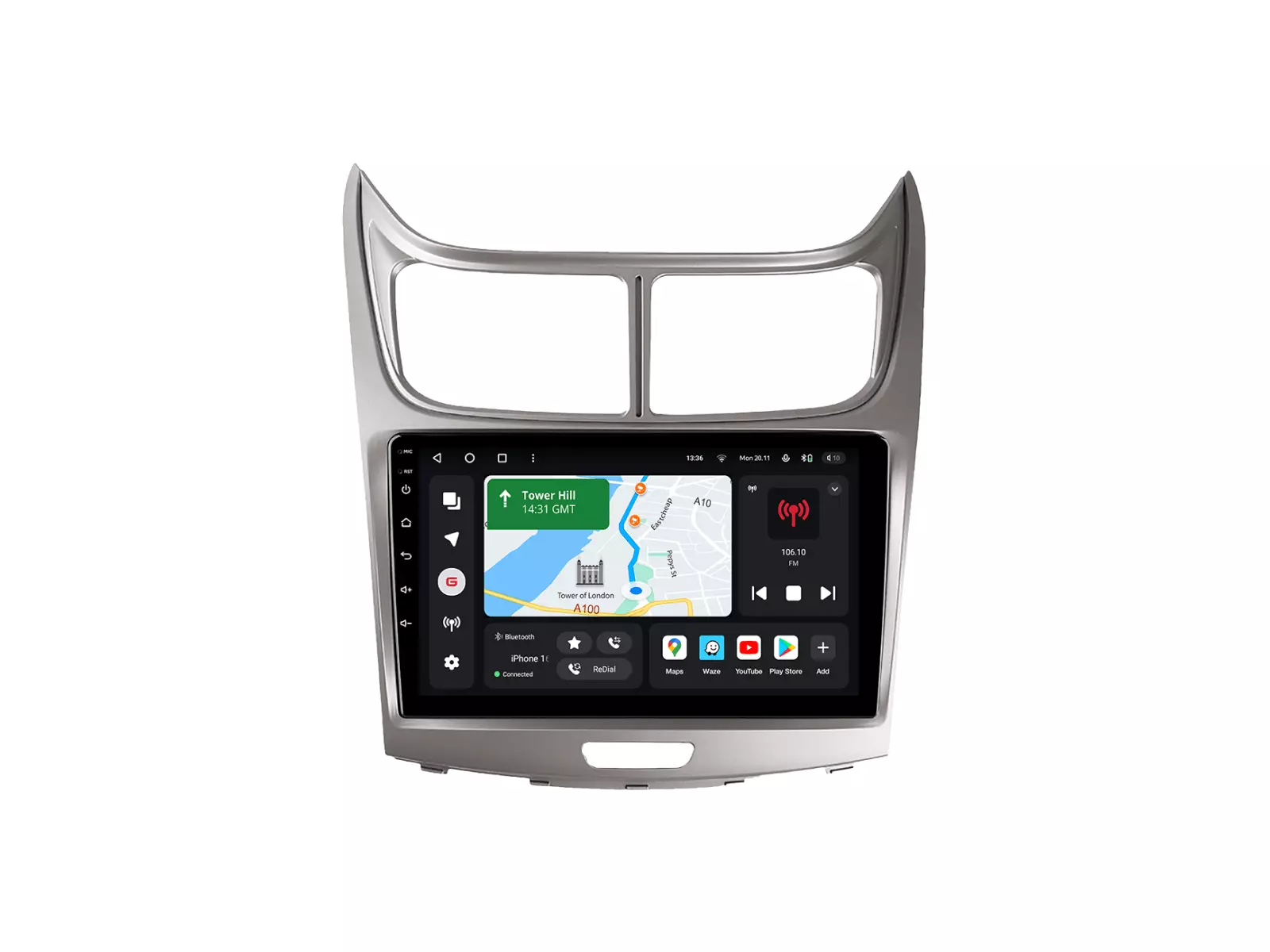 Мультимедийная автомобильная система Gazer T6009-GAM PRO MAX для Chevrolet Sail 2009-2013 38282 Мультимедийная автомобильная система Gazer T6009-GAM PRO MAX для Chevrolet Sail 2009-2013 38282