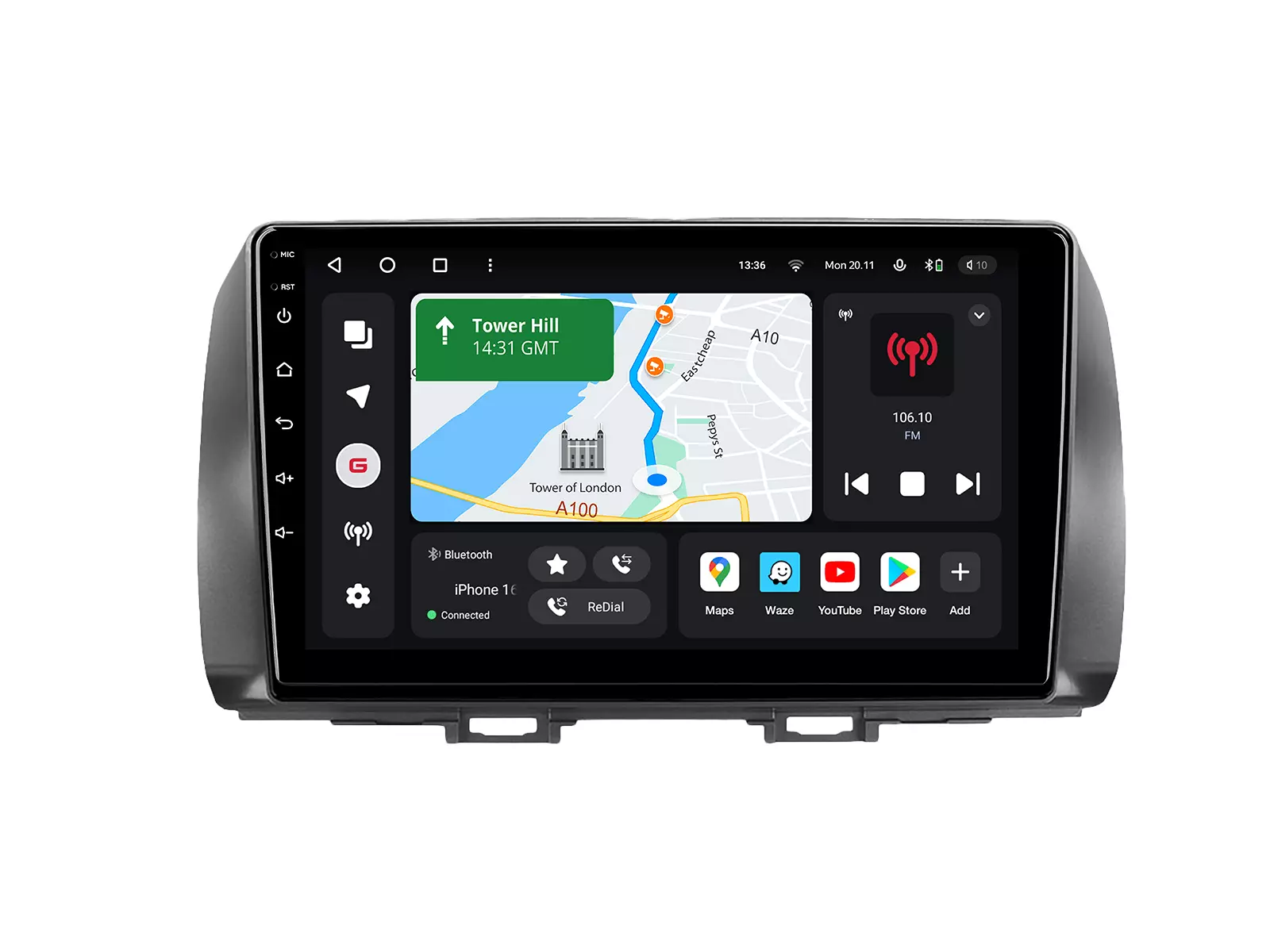 Мультимедийная автомобильная система Gazer T6010-QNC20 PRO для Toyota bB 2 (QNC20) 2005-2016 80419 Мультимедийная автомобильная система Gazer T6010-QNC20 PRO для Toyota bB 2 (QNC20) 2005-2016 80419