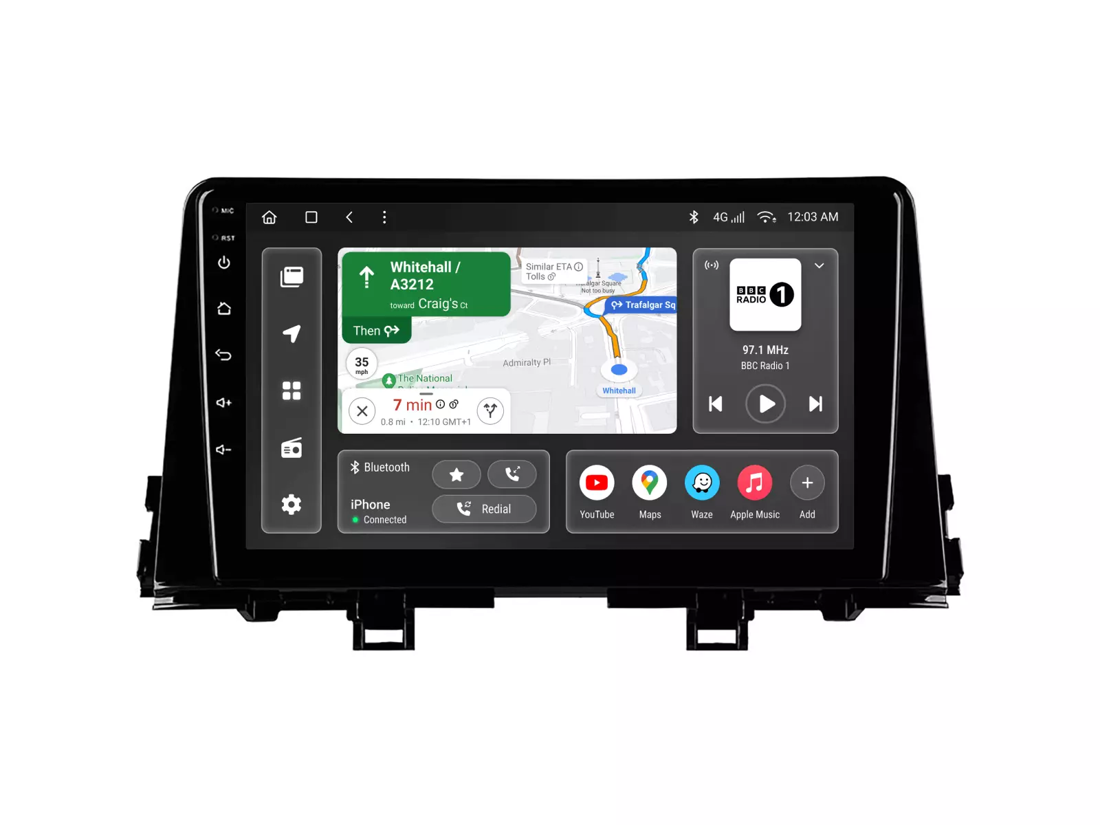 Мультимедійна автомобільна система Gazer T6009-JA PRO MAX до Kia Picanto (JA), Morning 2017-2020 40462 Мультимедійна автомобільна система Gazer T6009-JA PRO MAX до Kia Picanto (JA), Morning 2017-2020 40462