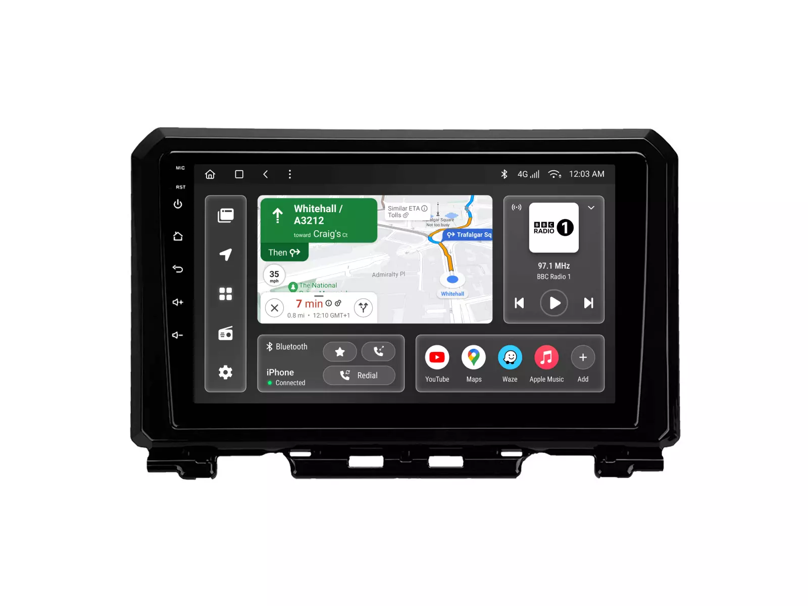 Мультимедийная автомобильная система Gazer T6009-JB64W для Suzuki Jimny 4 (JB64W) 2018-2020 78110 Мультимедийная автомобильная система Gazer T6009-JB64W для Suzuki Jimny 4 (JB64W) 2018-2020 78110