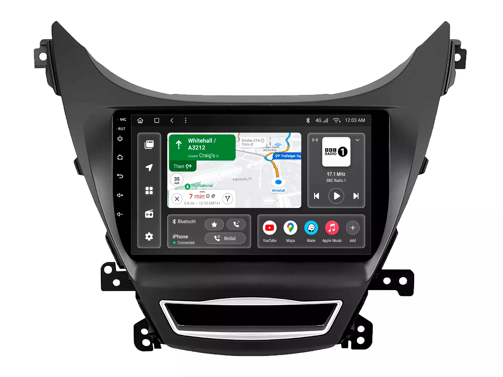 Мультимедійна автомобільна система Gazer T6009-MD PRO MAX до Hyundai Elantra 5 (MD, UD) 2010-2016 39741 Мультимедійна автомобільна система Gazer T6009-MD PRO MAX до Hyundai Elantra 5 (MD, UD) 2010-2016 39741