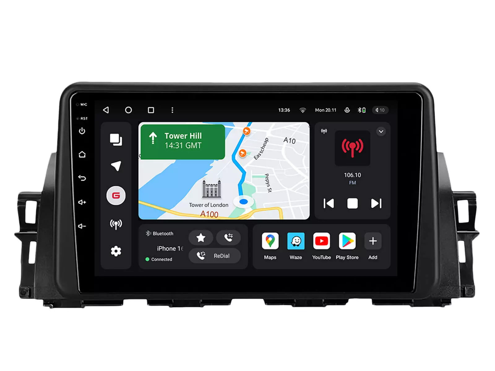 Мультимедійна автомобільна система Gazer T6009-RZ PRO MAX до Renault Kiger 2021 44430 Мультимедійна автомобільна система Gazer T6009-RZ PRO MAX до Renault Kiger 2021 44430