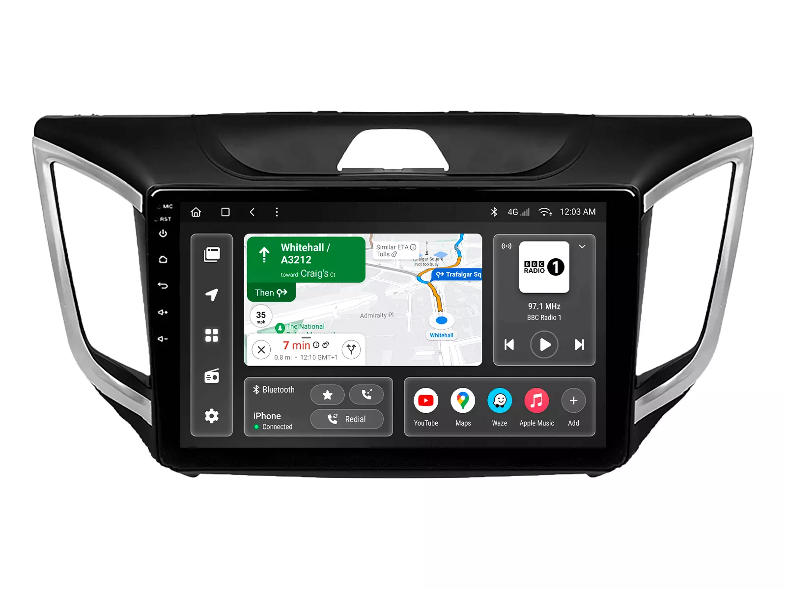 Мультимедійна автомобільна система Gazer T6010-GS PRO до Hyundai Creta 1, IX25 (GS) 2015-2019 80355 Мультимедійна автомобільна система Gazer T6010-GS PRO до Hyundai Creta 1, IX25 (GS) 2015-2019 80355