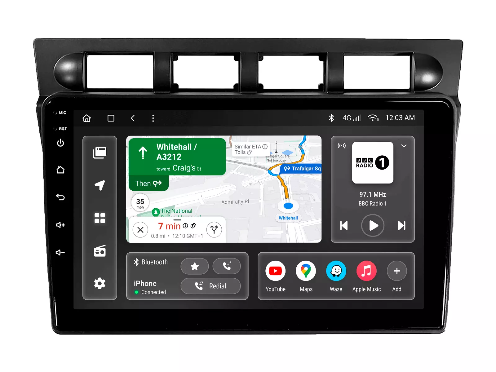 Мультимедійна автомобільна система Gazer T6009-SA PRO до Kia Picanto (SA), Morning 2004-2007 79892 Мультимедійна автомобільна система Gazer T6009-SA PRO до Kia Picanto (SA), Morning 2004-2007 79892