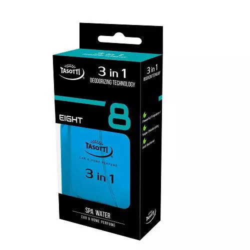 Ароматизатор Tasotti спрей антибактеріальна 3 in 1 Spa Water № 8 50 мл (TAS №8) Ароматизатор Tasotti спрей антибактеріальна 3 in 1 Spa Water № 8 50 мл (TAS №8)