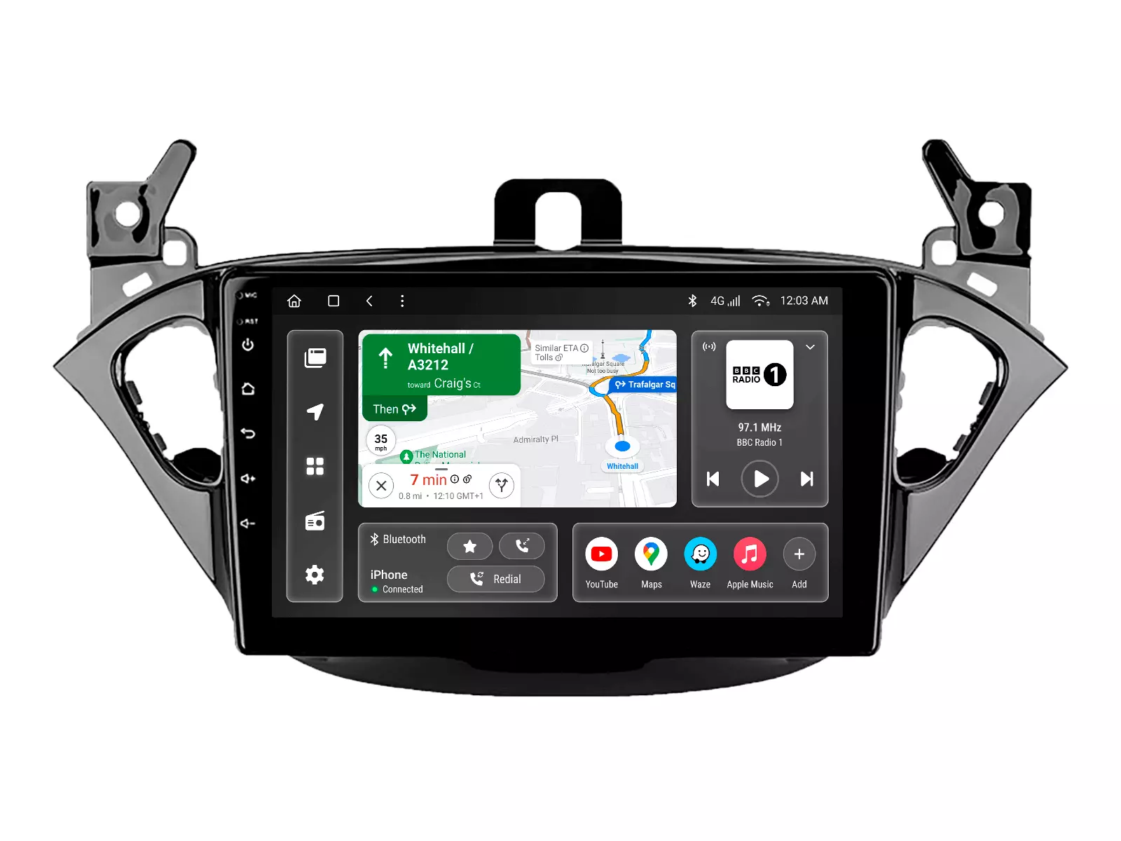 Мультимедийная автомобильная система Gazer T6009-X15 PRO MAX для Opel Corsa 2014-2019 43152 Мультимедийная автомобильная система Gazer T6009-X15 PRO MAX для Opel Corsa 2014-2019 43152