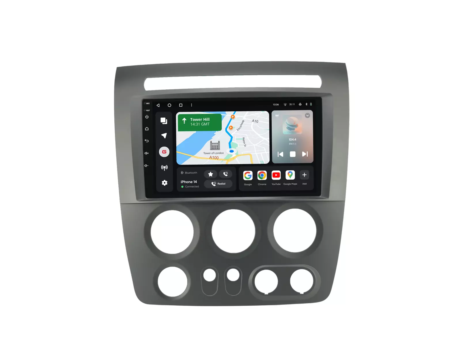 Мультимедійна автомобільна система Gazer T6009-GMT345 PRO MAX до Hummer H3 1 2005-2010 39647 Мультимедійна автомобільна система Gazer T6009-GMT345 PRO MAX до Hummer H3 1 2005-2010 39647