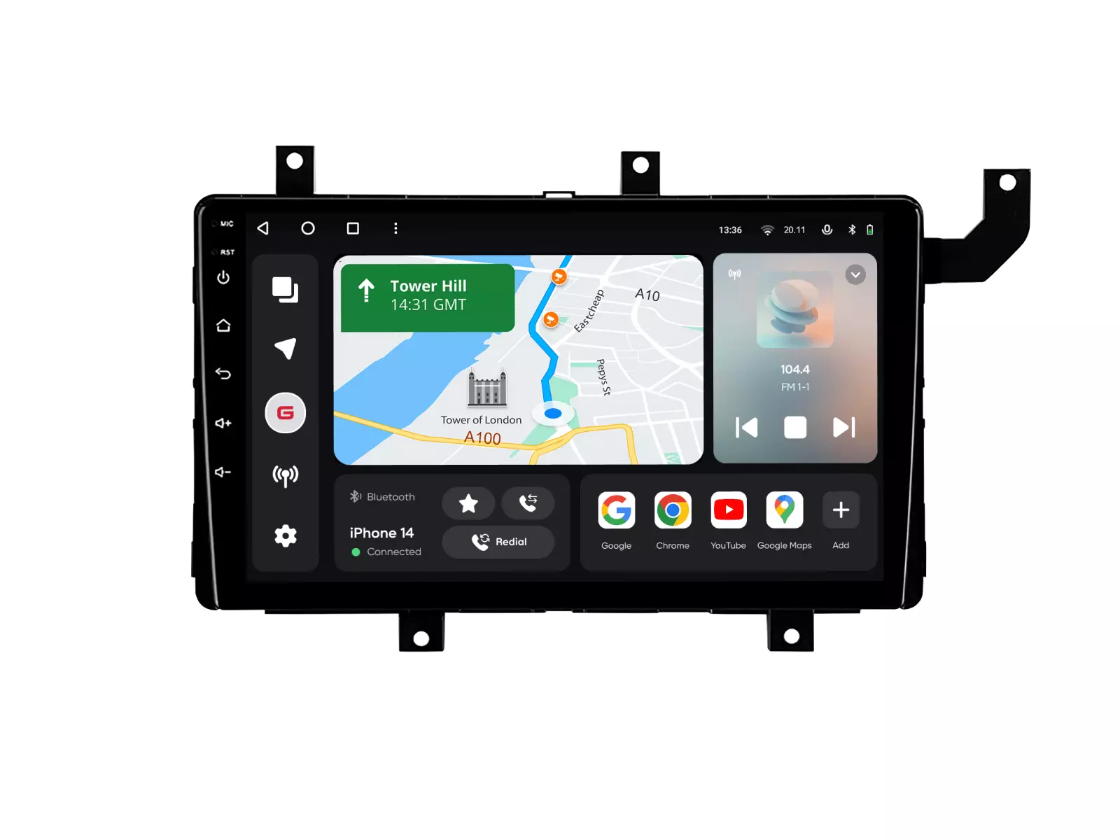 Мультимедийная автомобильная система Gazer T6009-N300 для Toyota Tacoma 3 (N300) 2015-2021 78206