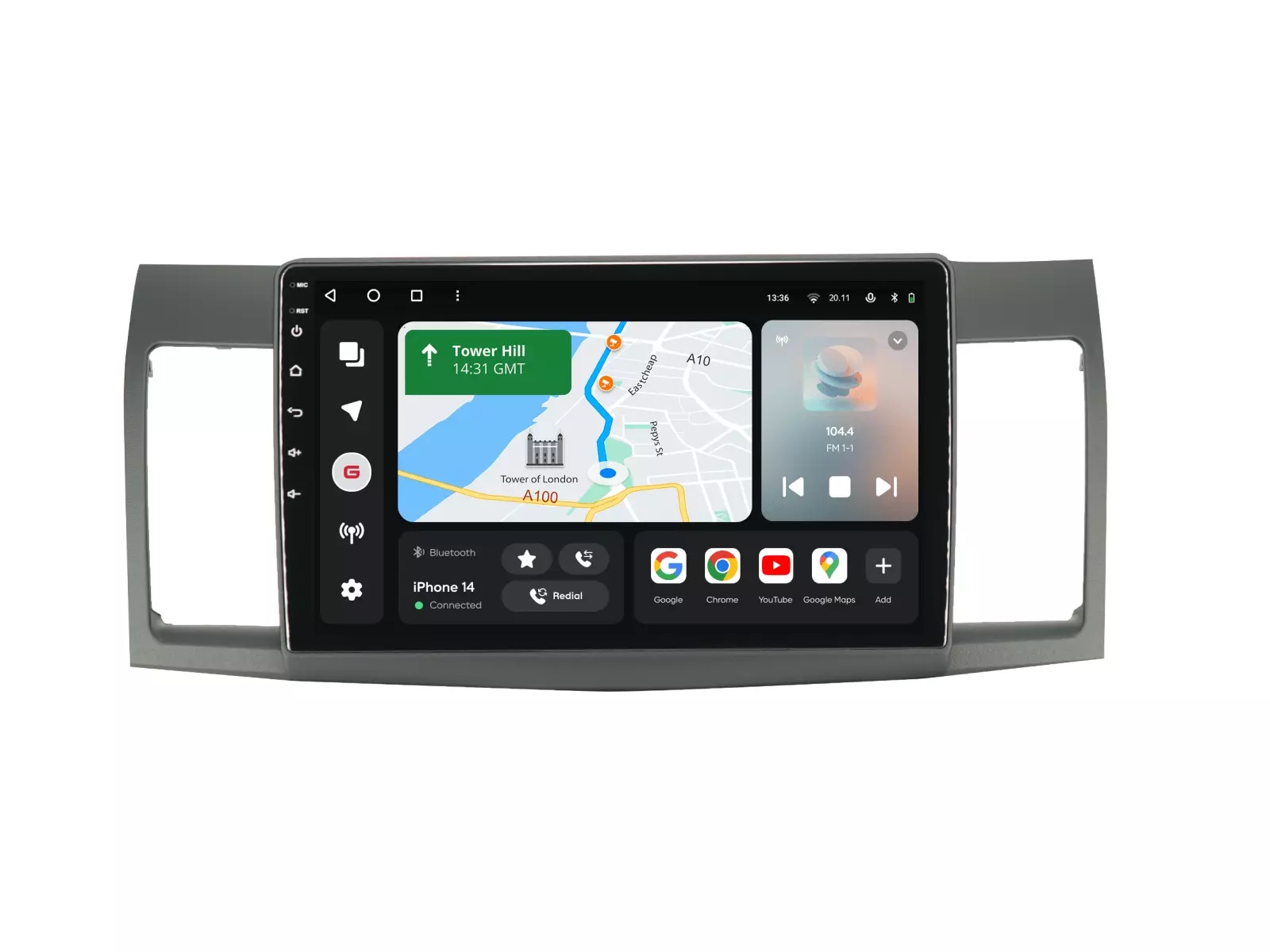 Мультимедийная автомобильная система Gazer T6010-CY/L PRO MAX для Mitsubishi Lancer 10 (CY) 2007-2012 42374