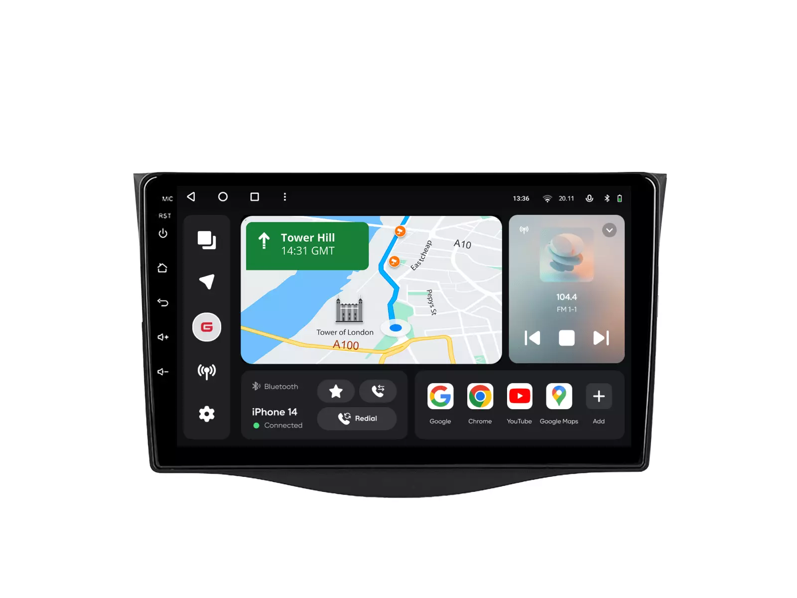 Мультимедійна автомобільна система Gazer T6009-XA30 PRO MAX до Toyota RAV4 3 (XA30) 2005-2013 45688 Мультимедійна автомобільна система Gazer T6009-XA30 PRO MAX до Toyota RAV4 3 (XA30) 2005-2013 45688