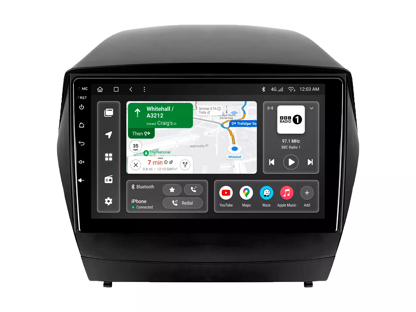 Мультимедійна автомобільна система Gazer T6009-LM/H PRO до Hyundai Tucson 2, IX35 (LM) 2009-2015 79734 Мультимедійна автомобільна система Gazer T6009-LM/H PRO до Hyundai Tucson 2, IX35 (LM) 2009-2015 79734