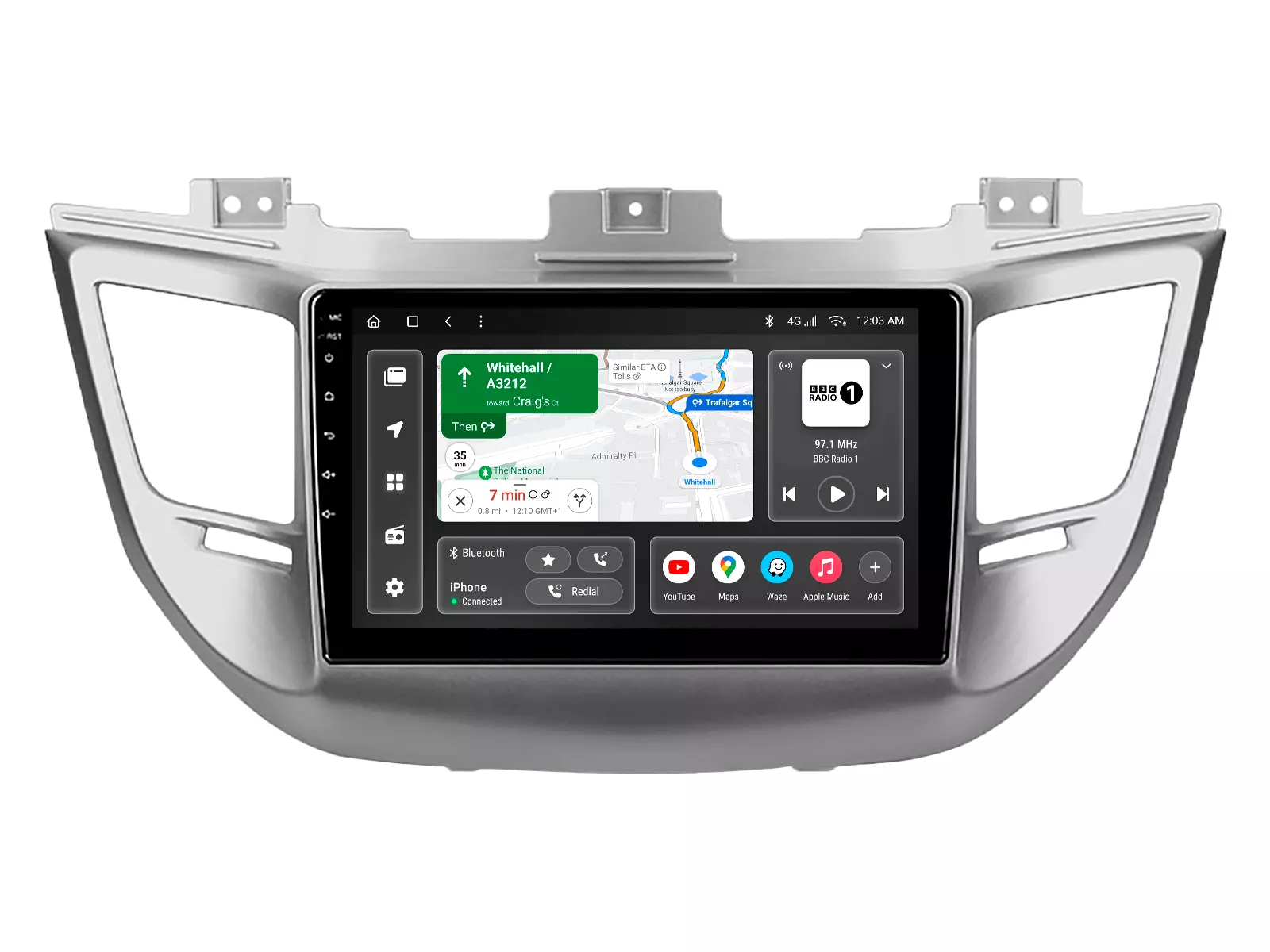 Мультимедийная автомобильная система Gazer T6009-TL/H для Hyundai Tucson 3 (TL) 2015-2018 78428 Мультимедийная автомобильная система Gazer T6009-TL/H для Hyundai Tucson 3 (TL) 2015-2018 78428