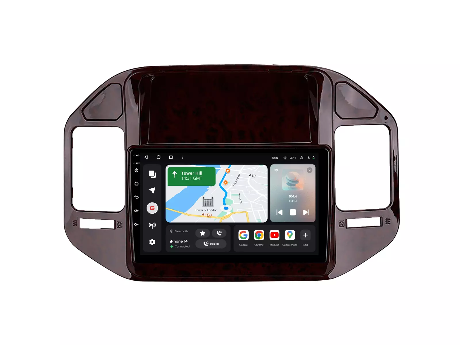 Мультимедийная автомобильная система Gazer T6009-V60 PRO MAX для Mitsubishi Pajero 3 (V70, V60) 1999-2006 42626 Мультимедийная автомобильная система Gazer T6009-V60 PRO MAX для Mitsubishi Pajero 3 (V70, V60) 1999-2006 42626