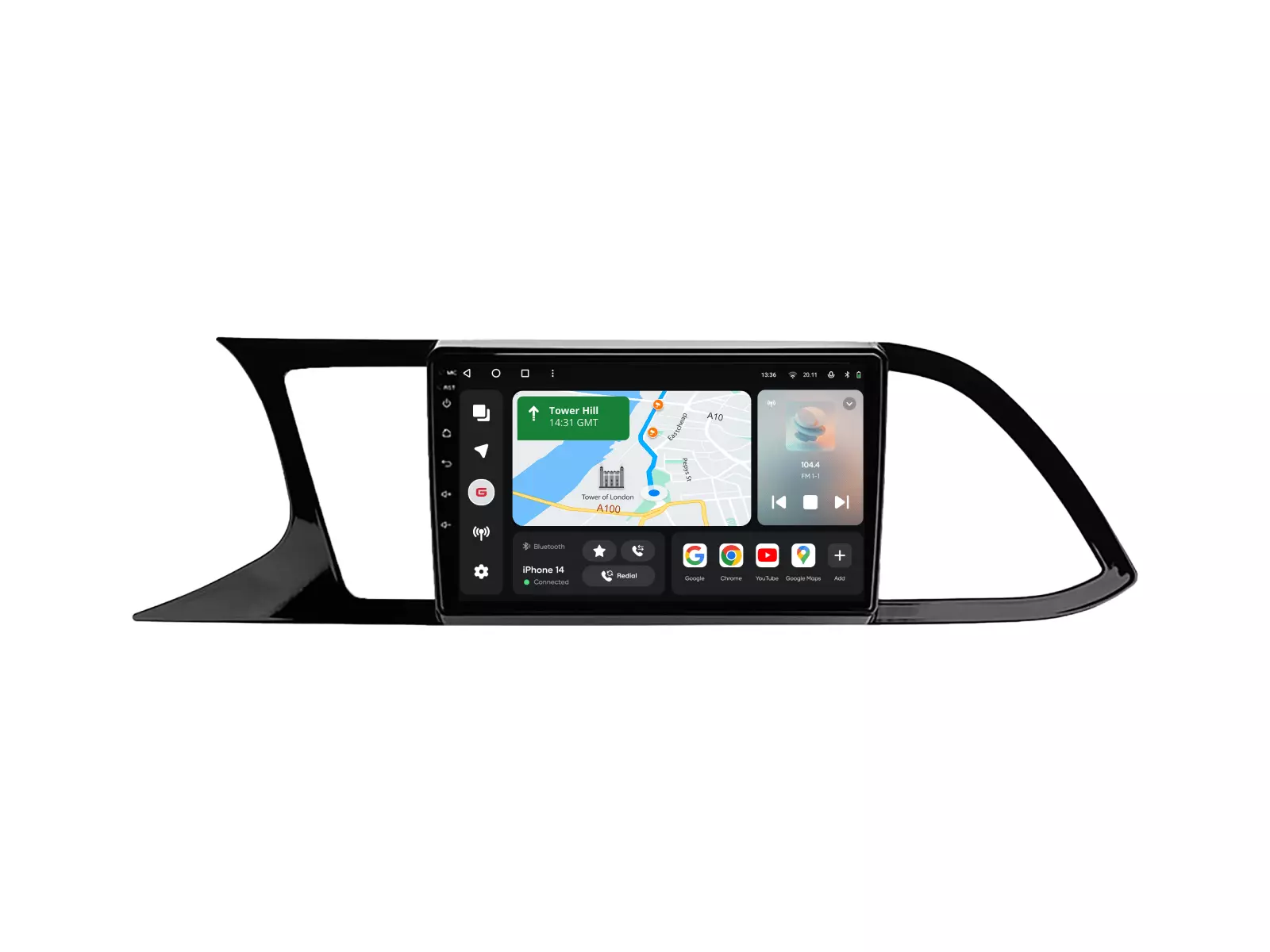 Мультимедийная автомобильная система Gazer T6009-5F PRO MAX для Seat Leon 3 (5F) 2012-2020 44517 Мультимедийная автомобильная система Gazer T6009-5F PRO MAX для Seat Leon 3 (5F) 2012-2020 44517
