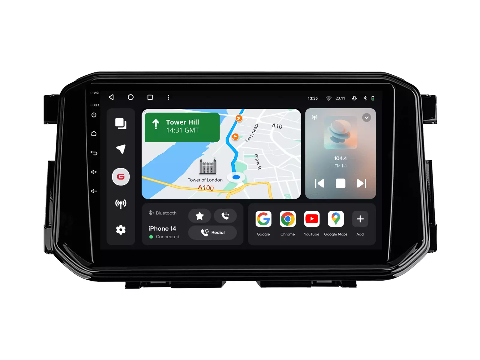 Мультимедийная автомобильная система Gazer T6010-D23 PRO MAX для Nissan Terra 2018-2022 43028 Мультимедийная автомобильная система Gazer T6010-D23 PRO MAX для Nissan Terra 2018-2022 43028