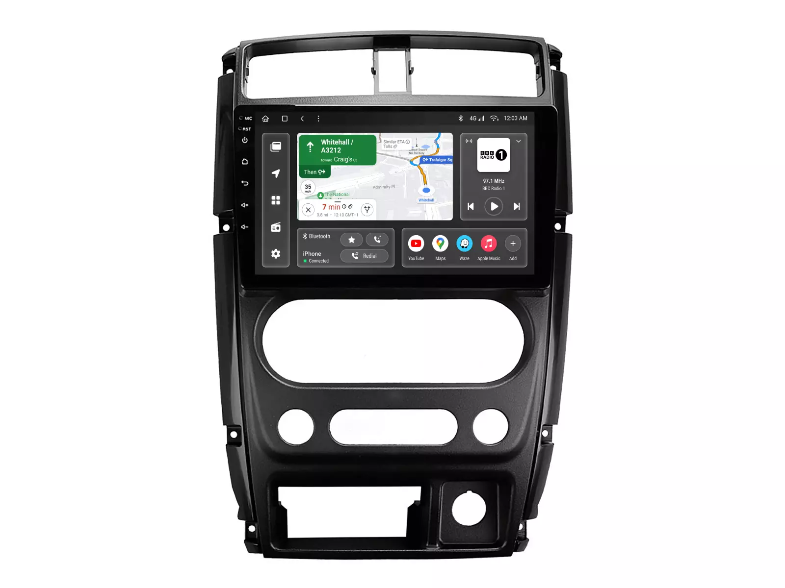 Мультимедийная автомобильная система Gazer T6009-JB23 PRO MAX для Suzuki Jimny 3 (JB23) 2005-2019 44890 Мультимедийная автомобильная система Gazer T6009-JB23 PRO MAX для Suzuki Jimny 3 (JB23) 2005-2019 44890