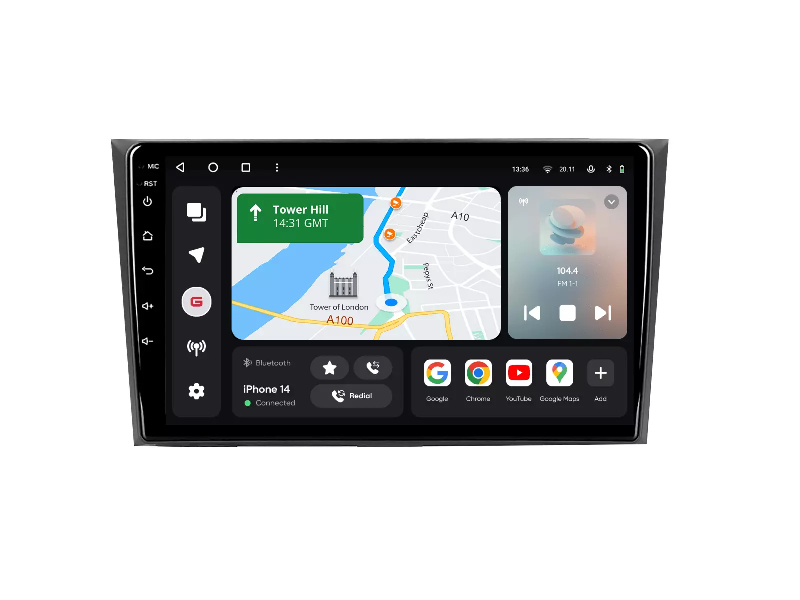 Мультимедійна автомобільна система Gazer T6009-RE PRO MAX до Honda CR-V 3 (RE) 2006-2012 39622 Мультимедійна автомобільна система Gazer T6009-RE PRO MAX до Honda CR-V 3 (RE) 2006-2012 39622