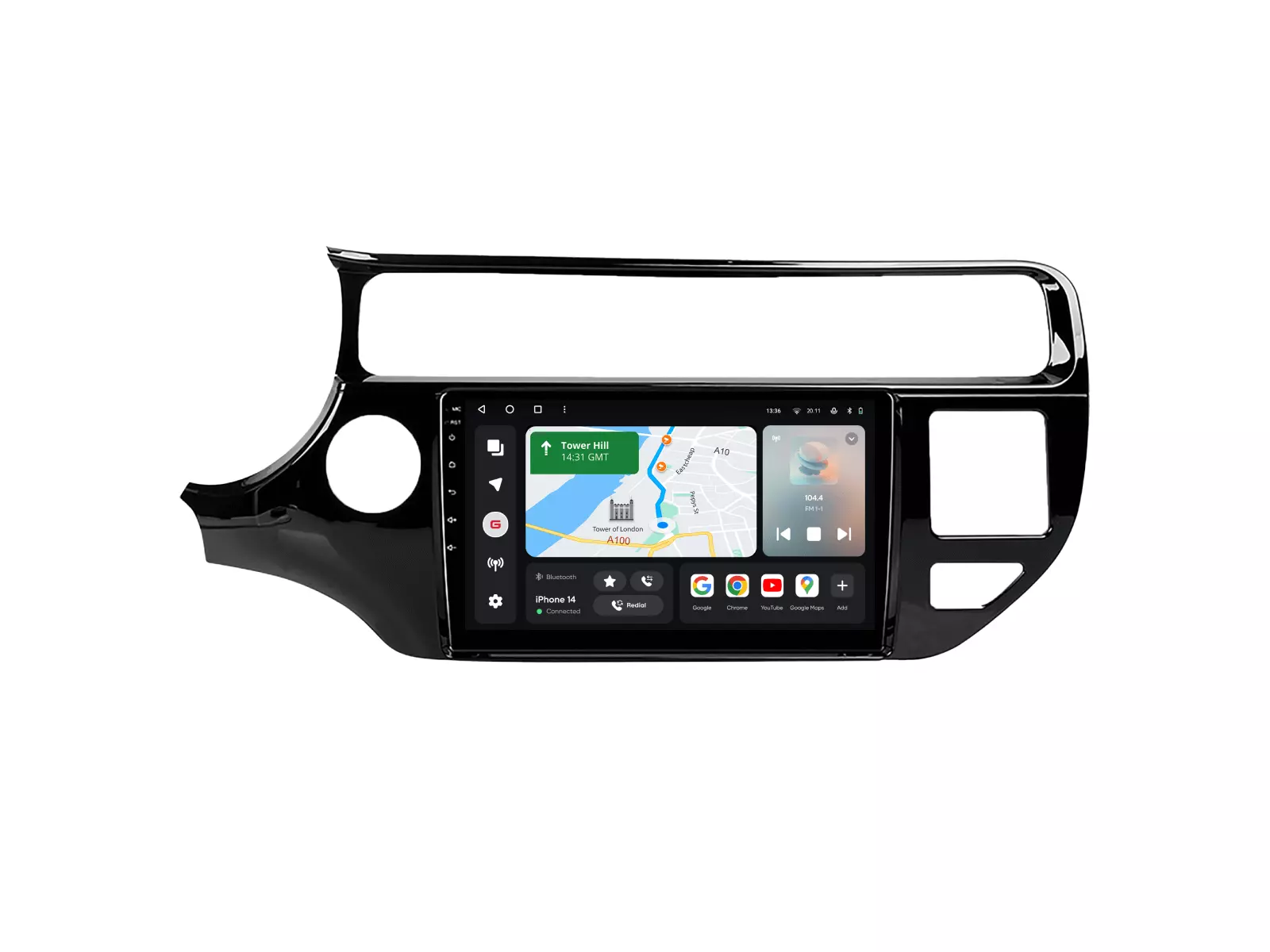 Мультимедійна автомобільна система Gazer T6009-QB PRO MAX до Kia Rio 4 (QB) 2011-2015 40478 Мультимедійна автомобільна система Gazer T6009-QB PRO MAX до Kia Rio 4 (QB) 2011-2015 40478