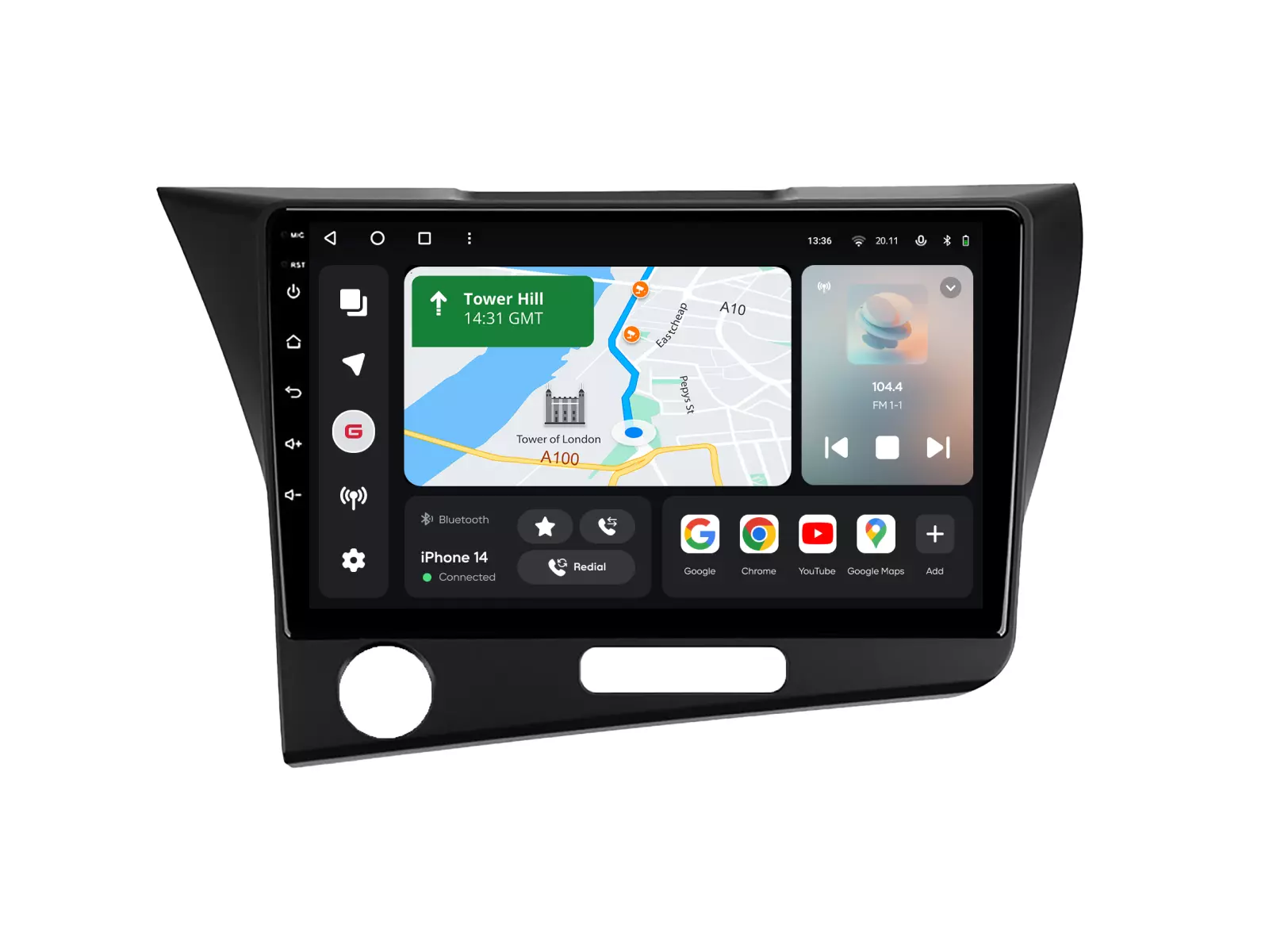 Мультимедійна автомобільна система Gazer T6009-ZF1 до Honda CR-Z 1 2010-2016 78636 Мультимедійна автомобільна система Gazer T6009-ZF1 до Honda CR-Z 1 2010-2016 78636