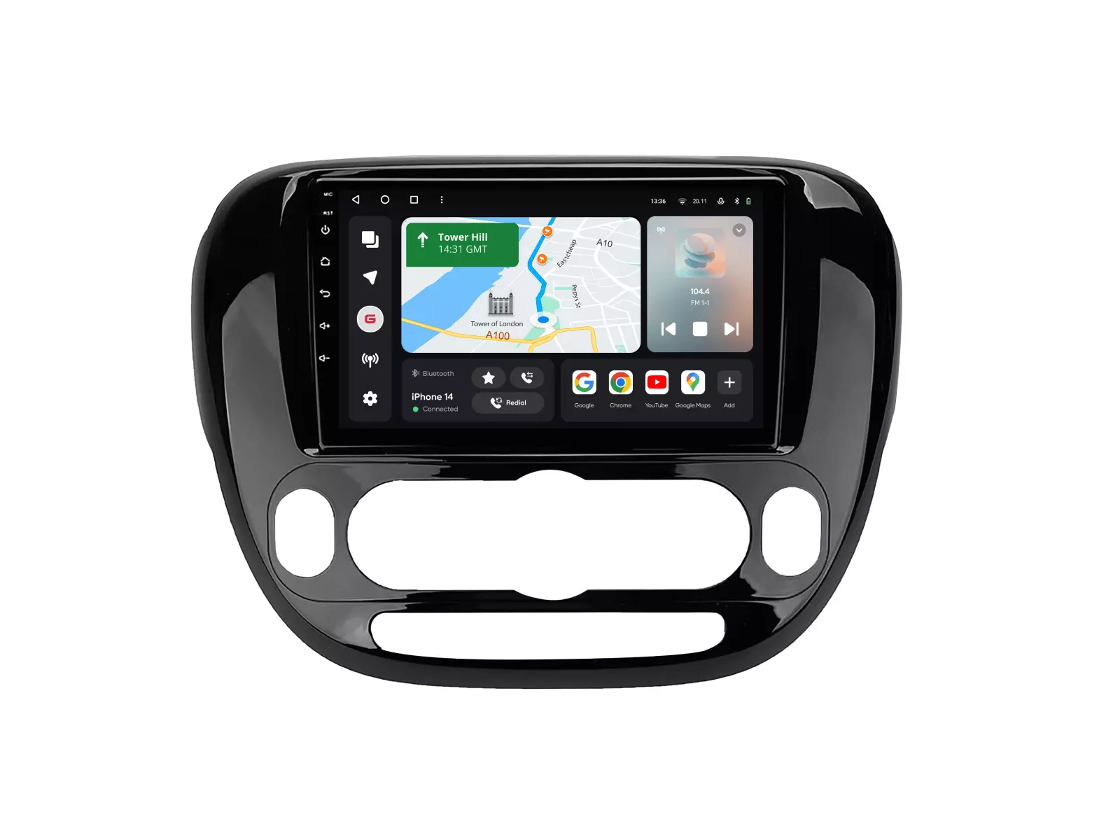 Мультимедійна автомобільна система Gazer T6009-PS PRO MAX до Kia Soul 2 (PS) 2013-2019 40506 Мультимедійна автомобільна система Gazer T6009-PS PRO MAX до Kia Soul 2 (PS) 2013-2019 40506