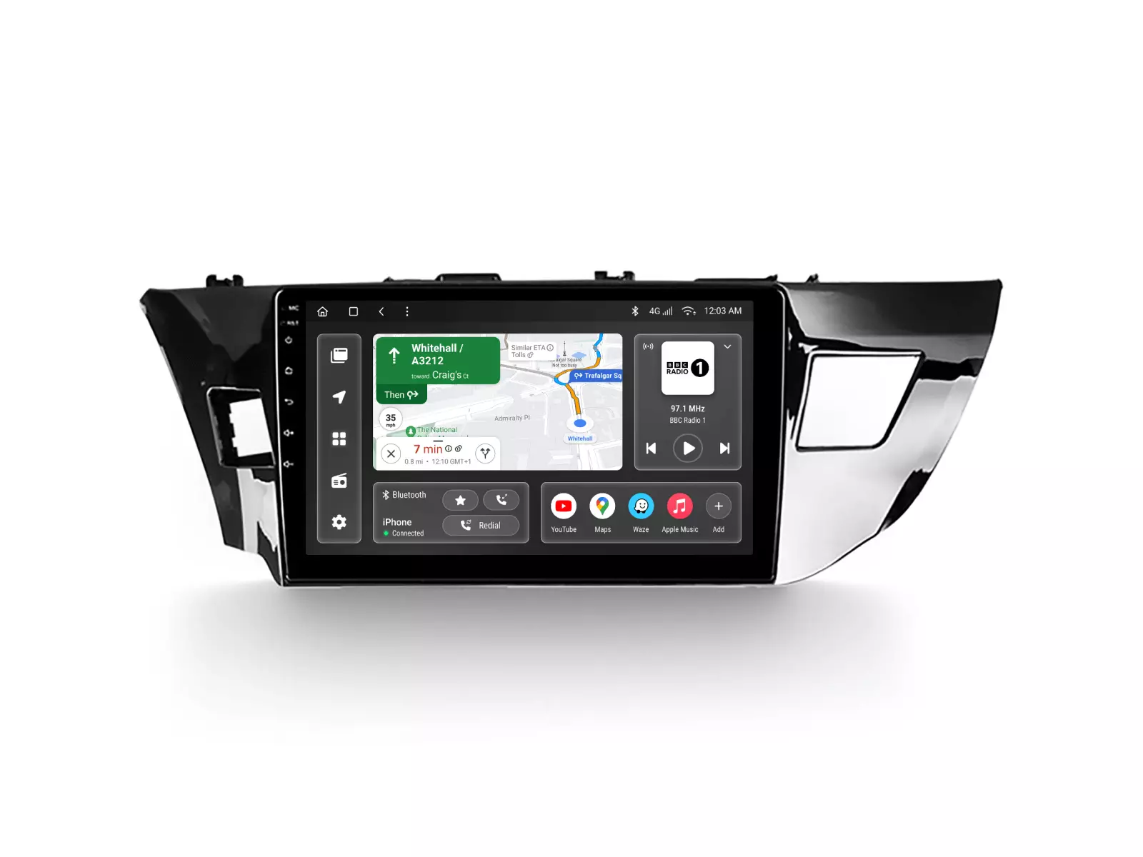 Мультимедійна автомобільна система Gazer T6510-E160/L PRO до Toyota Corolla 11 (E160, E170, E180) (Middle East) 2013-2017 80661 Мультимедійна автомобільна система Gazer T6510-E160/L PRO до Toyota Corolla 11 (E160, E170, E180) (Middle East) 2013-2017 80661