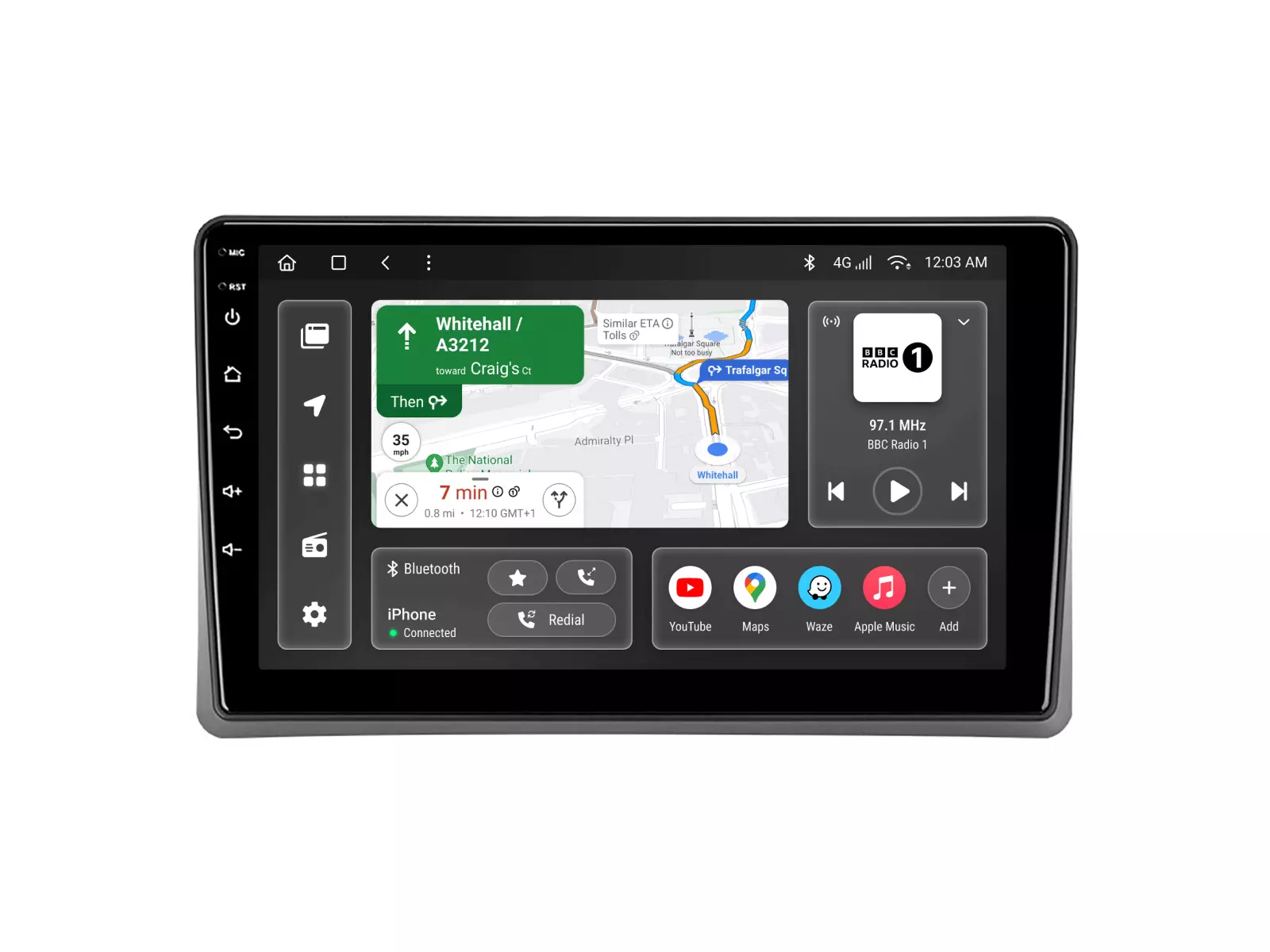 Мультимедийная автомобильная система Gazer T6809-J100 PRO MAX для Toyota Land Cruiser 100 (J100) 1998-2007 45936 Мультимедийная автомобильная система Gazer T6809-J100 PRO MAX для Toyota Land Cruiser 100 (J100) 1998-2007 45936