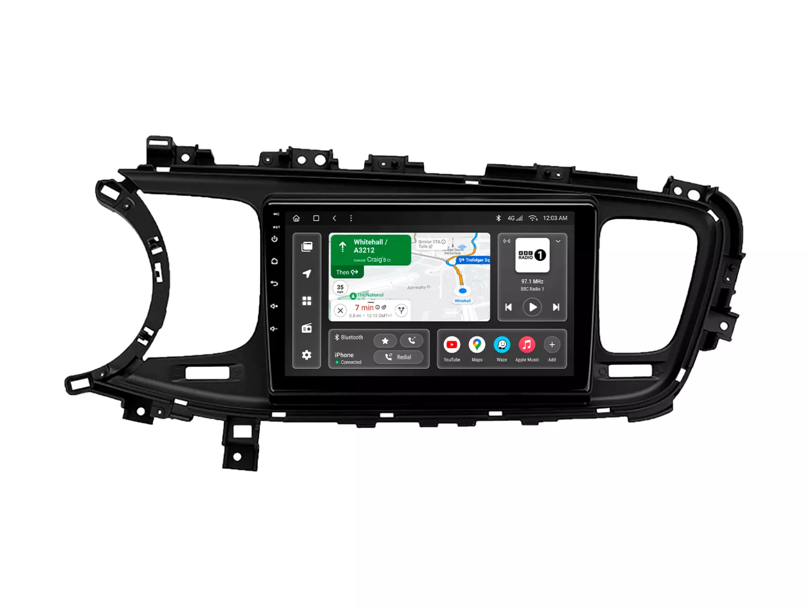 Мультимедийная автомобильная система Gazer T6009-TF для Kia Optima 3 (TF) 2010-2015 78422