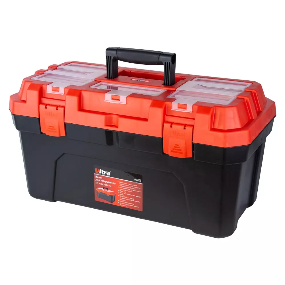 Ящик для инструмента ULTRA 572х300х295мм (7402122) Ящик для инструмента ULTRA 572х300х295мм (7402122)