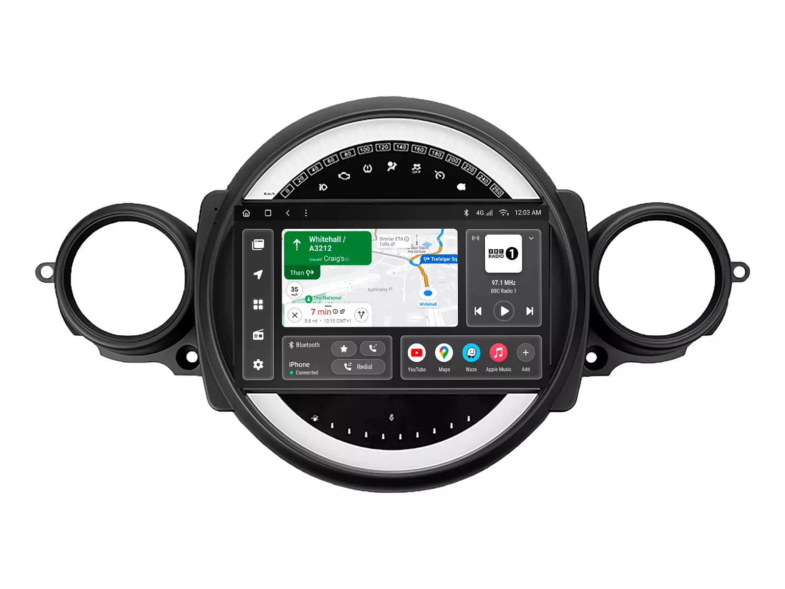 Мультимедийная автомобильная система Gazer T6009-R56 PRO MAX для Mini 2007-2015 42328