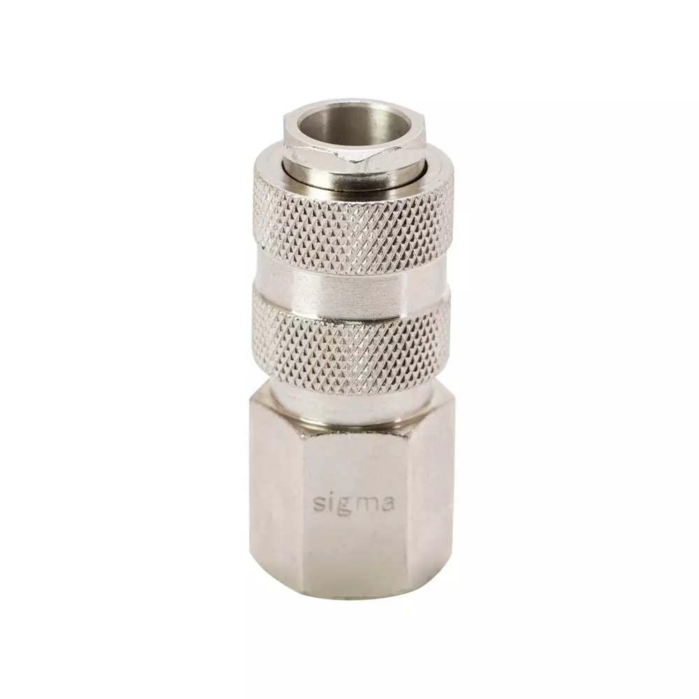 Соединение SIGMA быстросъемное с внутренней резьбой FT 3/8" (7021151) Соединение SIGMA быстросъемное с внутренней резьбой FT 3/8" (7021151)