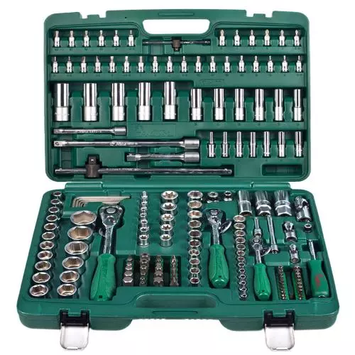 Набор инструментов Hans 1/4" 3/8" 1/2" 177 шт (ТК-177V) Набор инструментов Hans 1/4" 3/8" 1/2" 177 шт (ТК-177V)