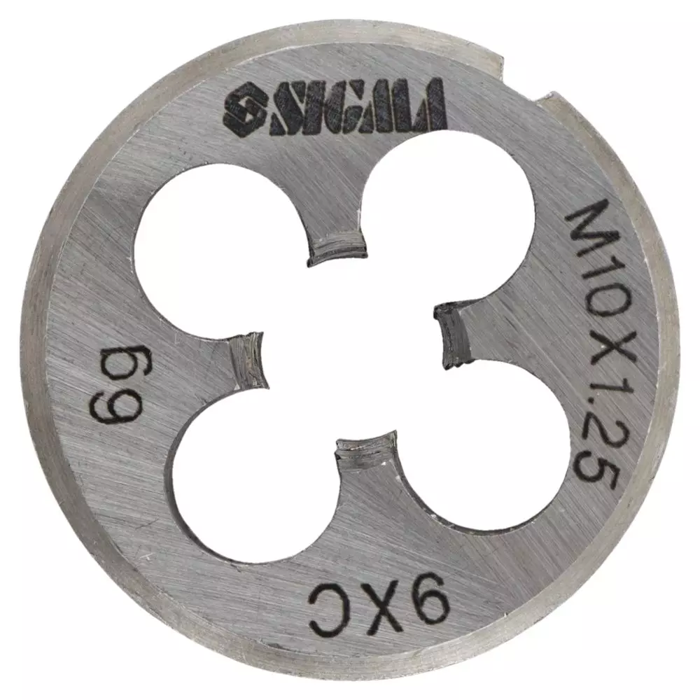 Плашка SIGMA М10х1.25мм (1604271) Плашка SIGMA М10х1.25мм (1604271)