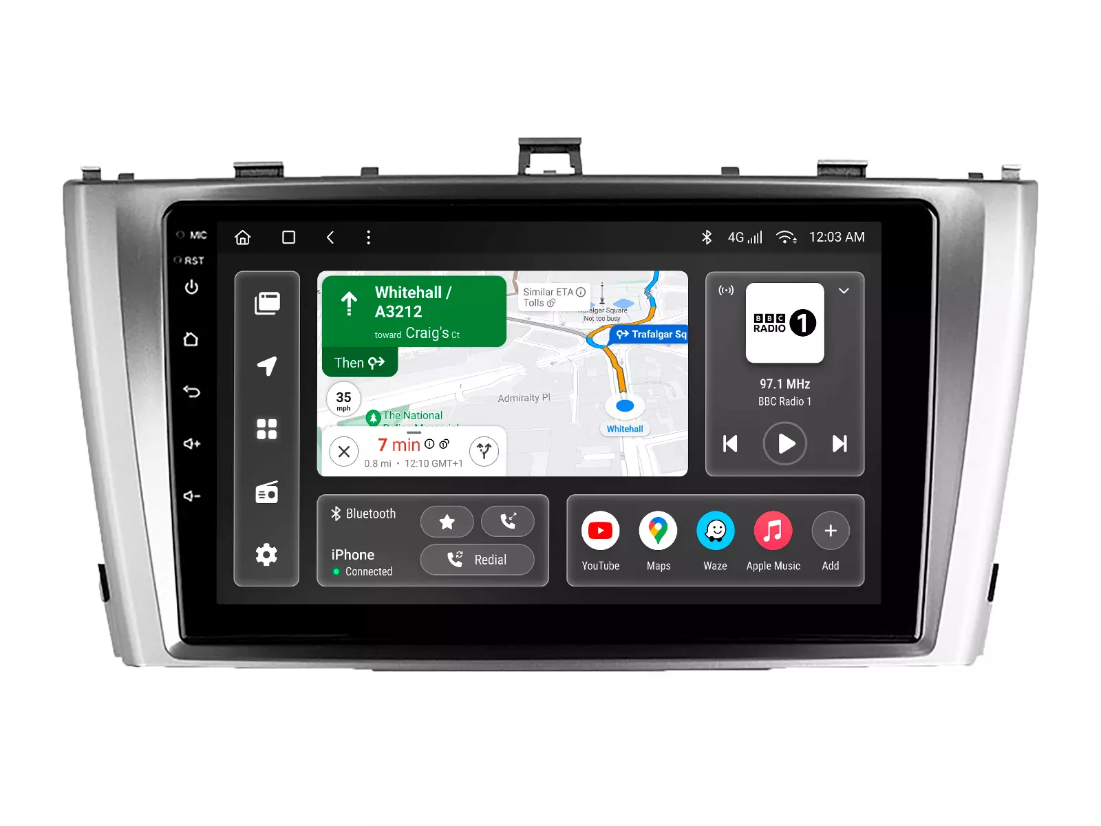 Мультимедийная автомобильная система Gazer T6009-T270 PRO для Toyota Avensis 3 (T270) 2008-2015 79954 Мультимедийная автомобильная система Gazer T6009-T270 PRO для Toyota Avensis 3 (T270) 2008-2015 79954