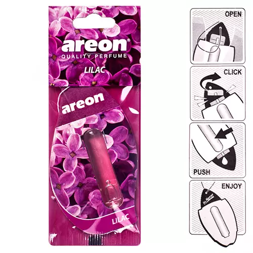 Освежитель воздуха AREON "LIQUID" жидкий, листок Lilac 5ml (LR04)