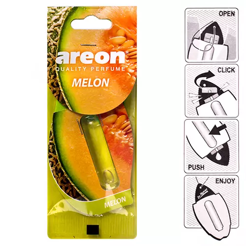 Освежитель воздуха AREON "LIQUID" жидкий, листок Melon 5ml (LR12) Освежитель воздуха AREON "LIQUID" жидкий, листок Melon 5ml (LR12)