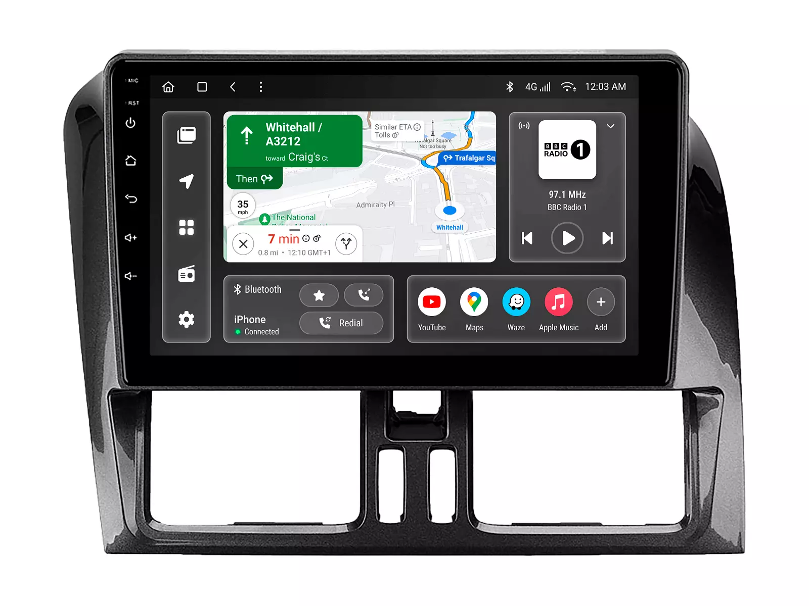 Мультимедийная автомобильная система Gazer T6009-P3 PRO MAX для Volvo XC60 1 2008-2013 46304