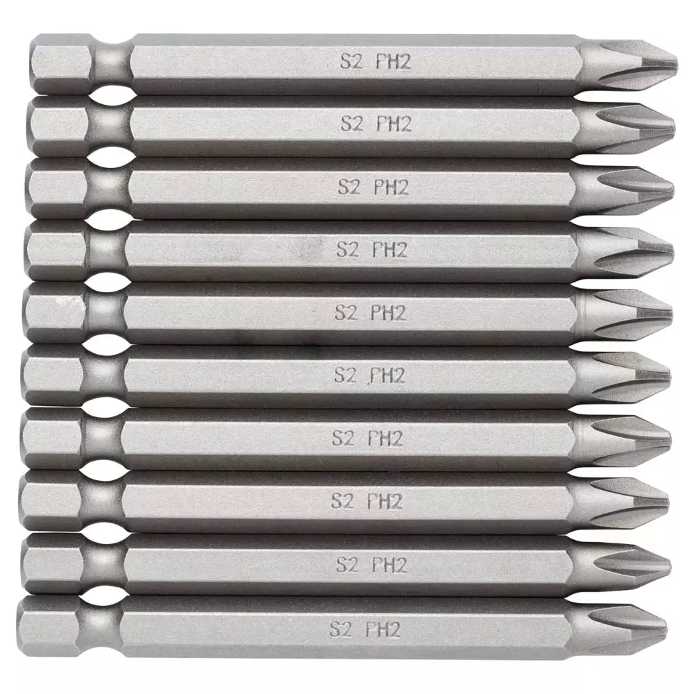 Набір біт SIGMA PН2х75мм 1/4" 10 шт S2 блістер (4010231) Набір біт SIGMA PН2х75мм 1/4" 10 шт S2 блістер (4010231)