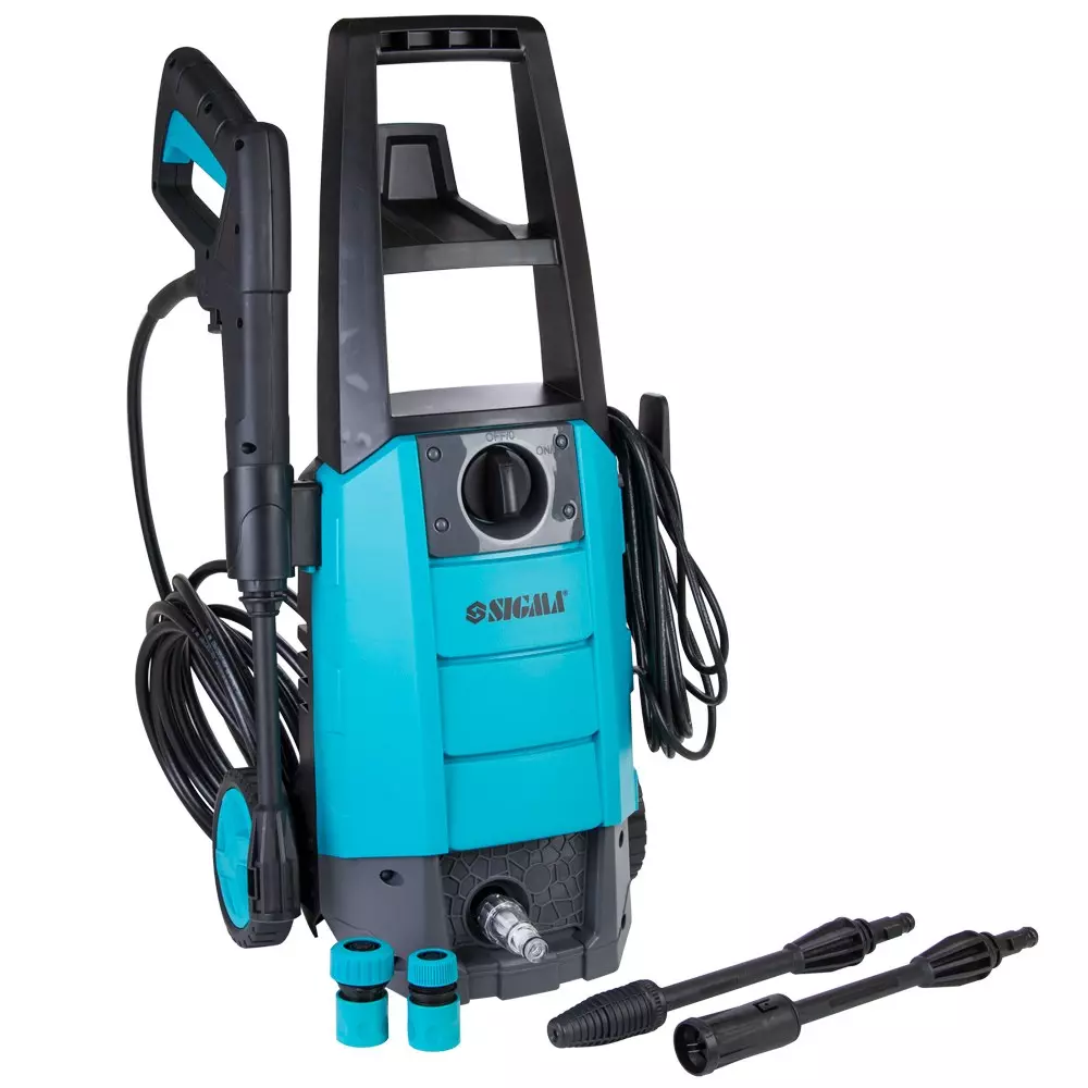 Мийка високого тиску SIGMA 1700Вт max 130bar 6.7 л/хв+турбонасадка (5342071) Мийка високого тиску SIGMA 1700Вт max 130bar 6.7 л/хв+турбонасадка (5342071)