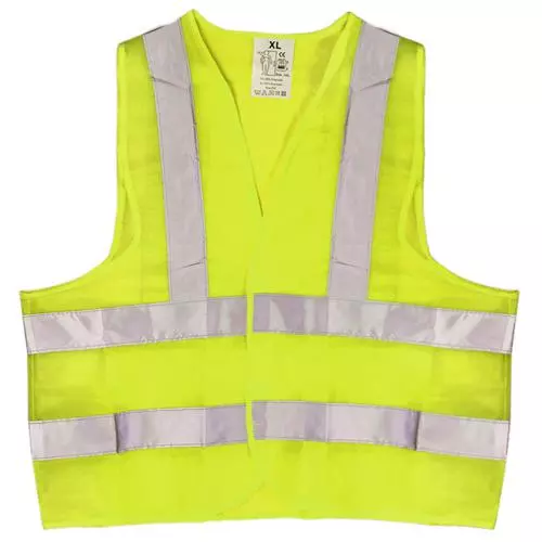 Жилет безопасности светоотражающий VITOL (yellow) 116 Y XL (ЖБ003)